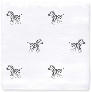 Muslin Baby Blanket Zebra